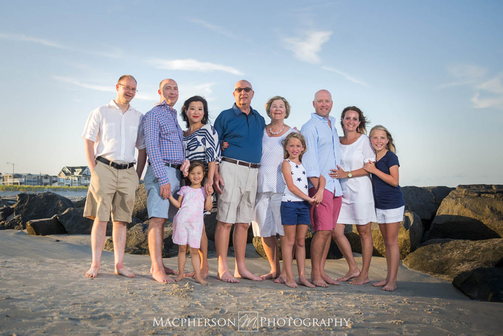 the best family beach photographers in Sea Isle City New Jersey