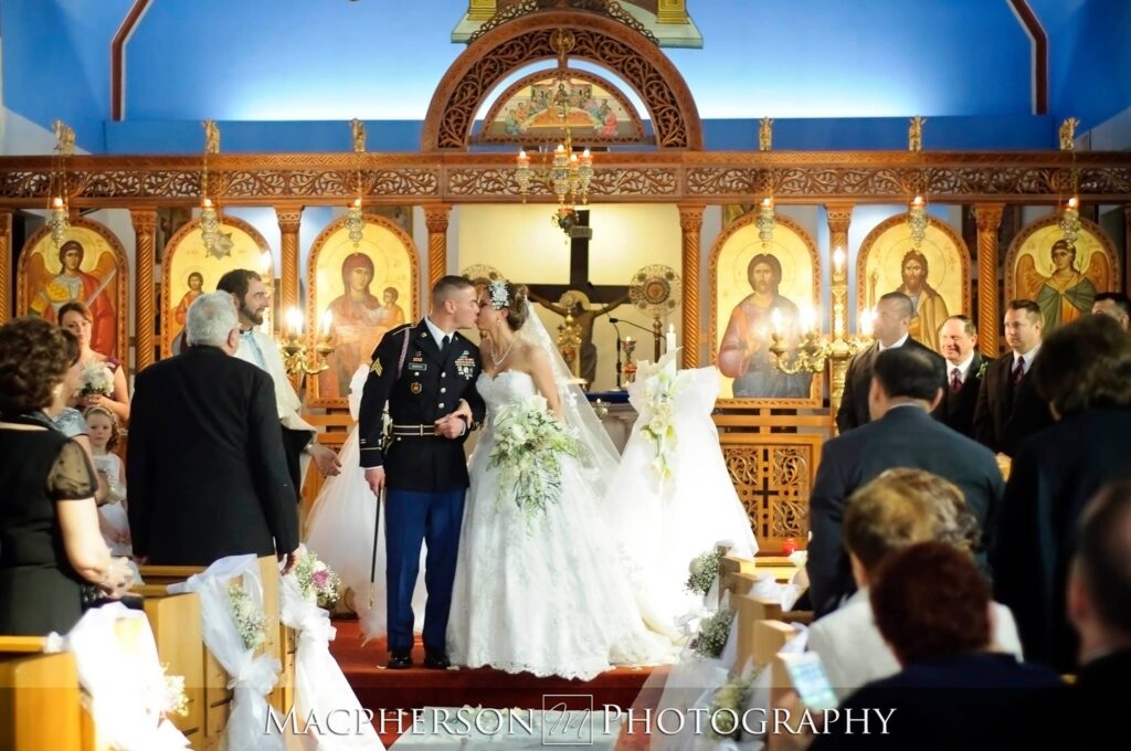 Greek Orthodox Military Wedding Photography
